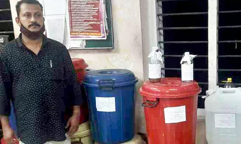 വ്യാജചാരായം പിടിച്ച്​ ഒരാൾ അറസ്​റ്റിൽ