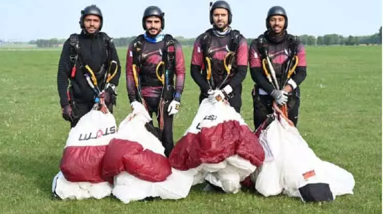 ലോക പാരച്യൂട്ടിങ് ചാമ്പ്യൻഷിപ്: സ്വർണത്തിളക്കത്തിൽ ഖത്തർ ലോക പാരച്യൂട്ടിങ് ചാമ്പ്യൻഷിപ്: സ്വർണത്തിളക്കത്തിൽ ഖത്തർ