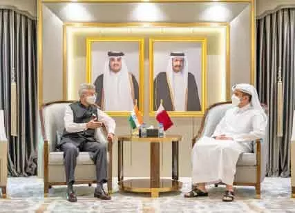 അഫ്ഗാൻ: ഇന്ത്യ, ഖത്തര് വിദേശകാര്യ മന്ത്രിമാര് ചര്ച്ച നടത്തി അഫ്ഗാൻ: ഇന്ത്യ, ഖത്തര് വിദേശകാര്യ മന്ത്രിമാര് ചര്ച്ച നടത്തി