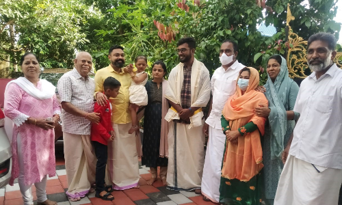 വീഹായും മാതാപിതാക്കളുമെത്തി, ജീവിതത്തിലേക്ക് തിരിച്ചുനടത്തിയ സുഹൈലിനെ കാണാൻ