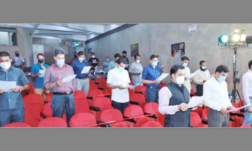 രാ​ജീ​വ്​ ഗാ​ന്ധി​യു​ടെ ജ​ന്മ​ദി​നം സ​ദ്​​ഭാ​വ​ന ദി​ന​മാ​യി ആ​ച​രി​ച്ചു