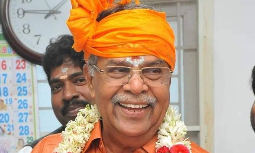 തമിഴ്​നാട്ടിലെ ബി.ജെ.പി നേതാവായ ല ഗണേശൻ മണിപ്പൂർ ഗവർണർ