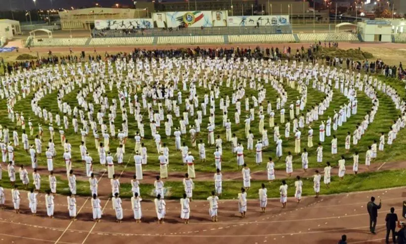 എസ്​.എം.സി.എ കുവൈത്ത്​ മെഗാ മാർഗംകളി ലിംക ബുക്കിൽ