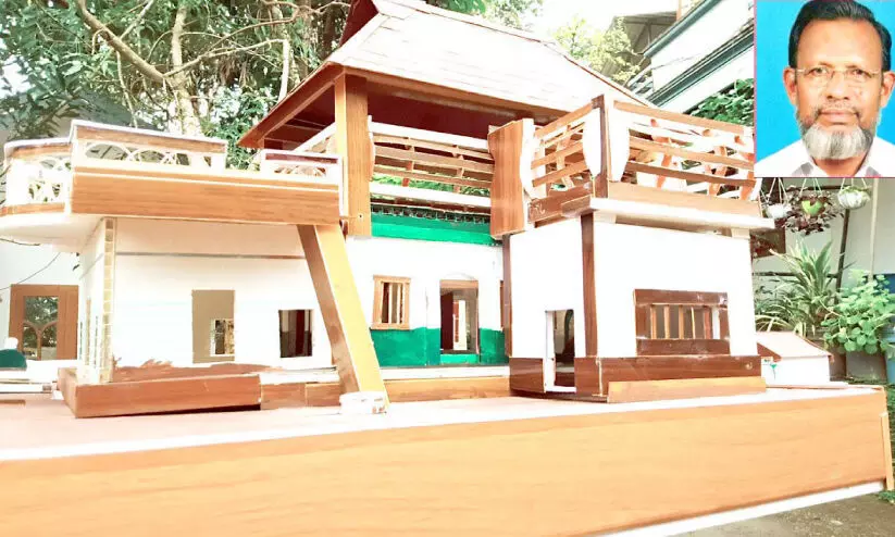 സമദി​െൻറ കരവിരുതിൽ പഴമയുടെ മിനാരങ്ങൾ പിറന്നു