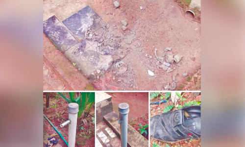 ആശ വർക്കറുടെ വീട്ടിൽ സാമൂഹിക വിരുദ്ധ അക്രമം