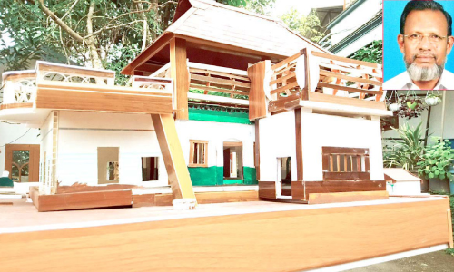 സമദി​െൻറ കരവിരുതിൽ പഴമയുടെ മിനാരങ്ങൾ പിറന്നു