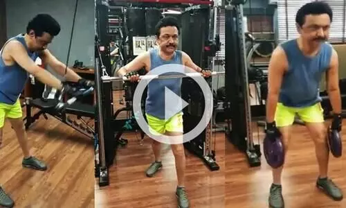 വൈറലായി തമിഴ്നാട് മുഖ്യമന്ത്രിയുടെ വർക്കൗട്ട് വിഡിയോ