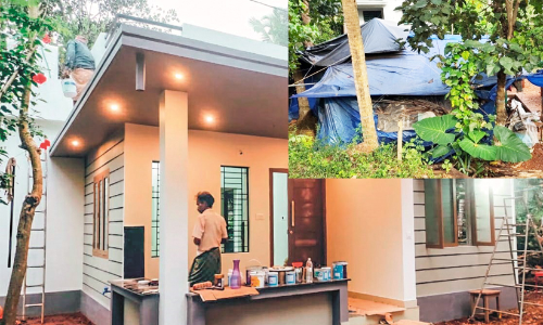 മഹല്ല്​ കമ്മിറ്റിയുടെ ഓണസമ്മാനം; വാസുവും കുടുംബവും ഇനി പുതിയ വീട്ടിൽ