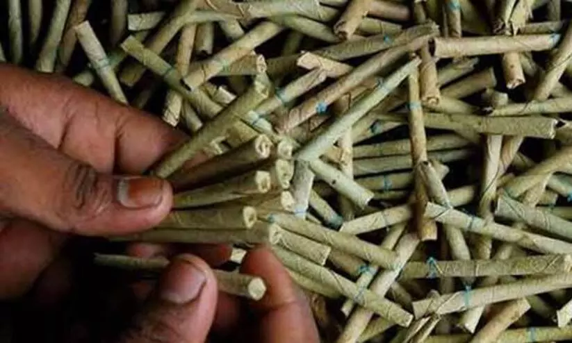 1.67ലക്ഷത്തിെൻറ വ്യാജ ബീഡി; യുവാവ് അറസ്റ്റിൽ 1.67ലക്ഷത്തിെൻറ വ്യാജ ബീഡി; യുവാവ് അറസ്റ്റിൽ