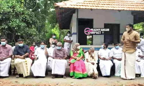 കു​ഞ്ഞി​ല​ക്ഷ്​​മി​യ​മ്മ​ക്ക്​ വീ​ടൊ​രു​ങ്ങി; മ​നം​നി​റ​ഞ്ഞ്​ നാ​ട്
