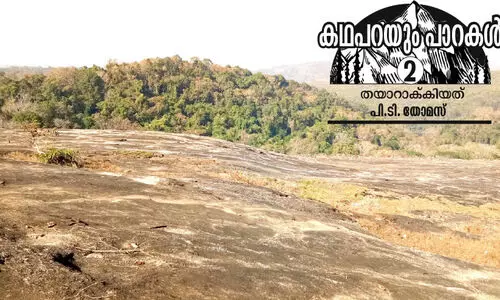 ഇ​ളം​കാ​റ്റി​ൻ കു​ളി​രു​മാ​യി ച​തു​ര​ക്ക​ള്ളി​പ്പാ​റ