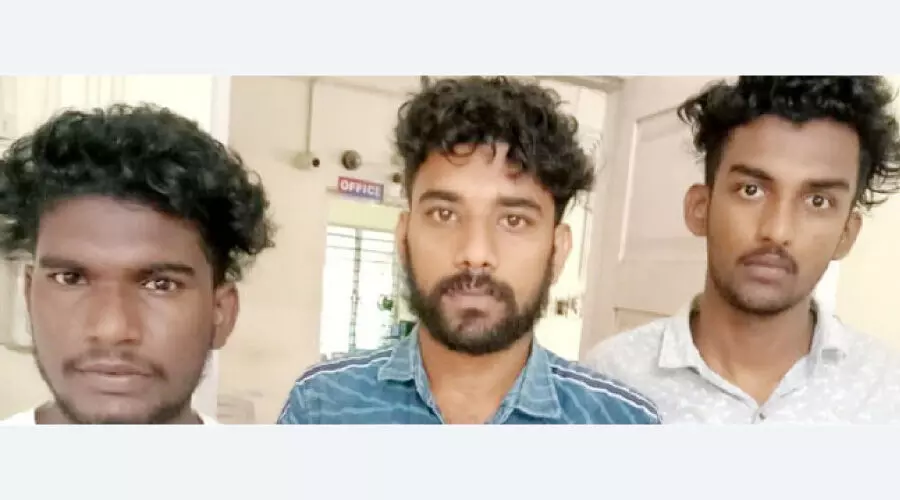 കളിത്തോക്ക് ചൂണ്ടി കുടുംബ​െത്ത ആക്രമിച്ച സംഘം പിടിയിൽ