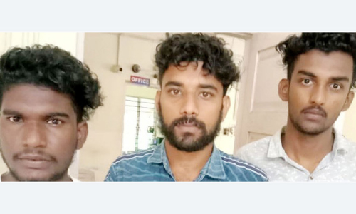 കളിത്തോക്ക് ചൂണ്ടി കുടുംബ​െത്ത ആക്രമിച്ച സംഘം പിടിയിൽ