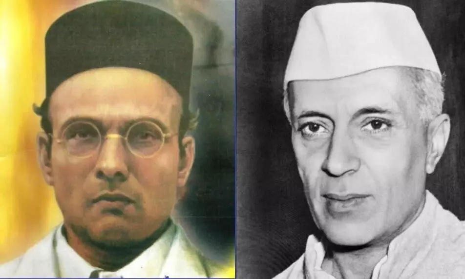 സ്വാതന്ത്ര്യസമര​ സേനാനികളിൽ നെഹ്​റു ഇല്ല, സവർകറെ ഉൾപെടുത്തി; ഐ.സി.എച്ച്​.ആർ പോസ്റ്റർ വിവാദത്തിൽ