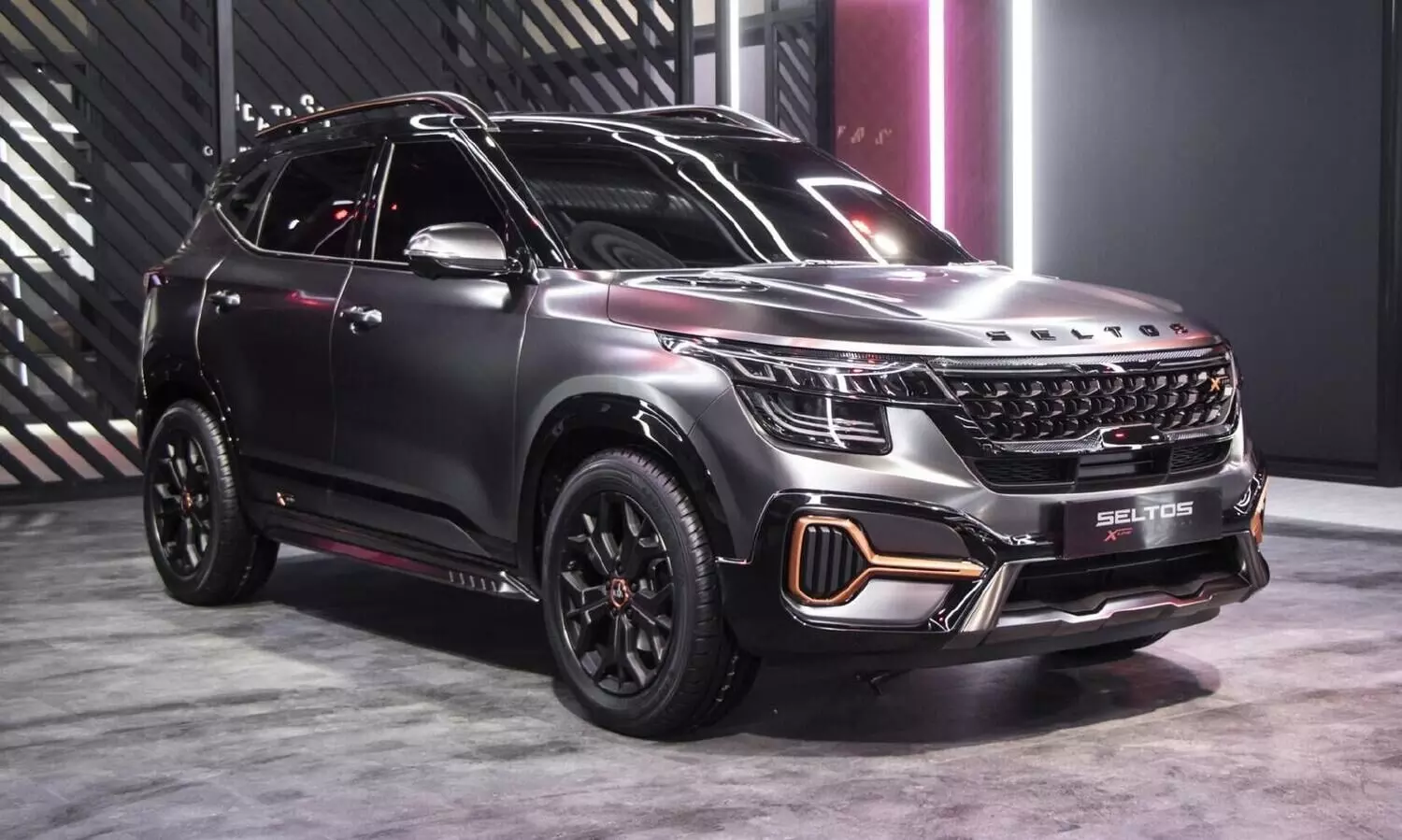 Kia Seltos X Line revealed ahead of September launch
