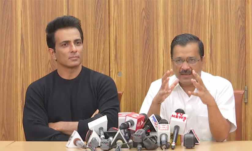 Sonu Sood, Aravind Kejrival