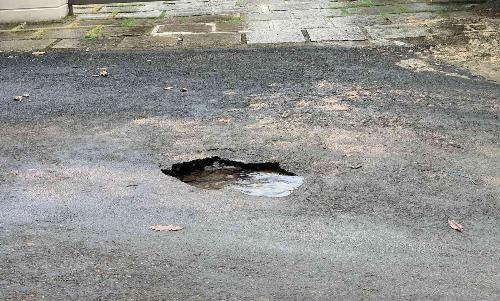 Pipe burst drinking water