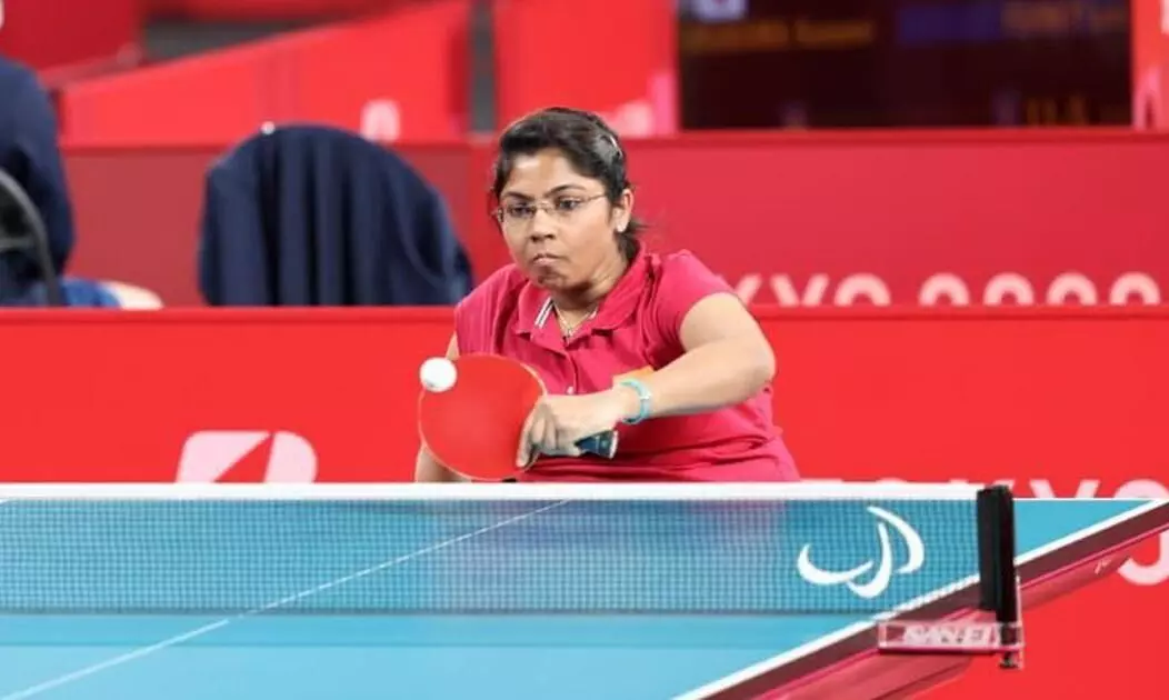 പാ​ര​ലി​മ്പി​ക്​​സ്​: ടേ​ബ്​​ൾ ടെ​ന്നി​സ്​ ഫൈ​ന​ലി​​െലത്തുന്ന ആ​ദ്യ ഇ​ന്ത്യ​ൻ താ​ര​മാ​യി ഭ​വി​ന​ബെ​ൻ പ​​ട്ടേ​ൽ