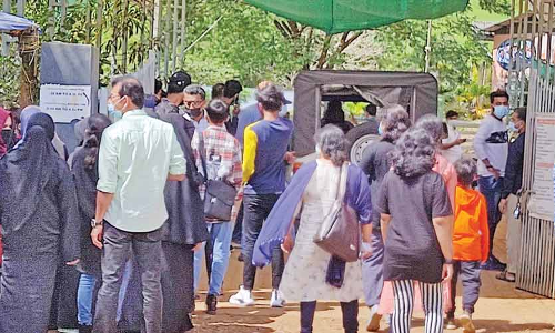 ബാണാസുരയിൽ സഞ്ചാരികളുടെ തിരക്ക്