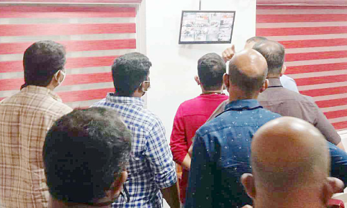 തൃ​ക്കാ​ക്ക​ര  ഓ​ണ​സ​മ്മാ​നം:വിജിലൻസ് സംഘം സി.സി ടി.വി ദൃശ്യങ്ങൾ പരിശോധിച്ചു