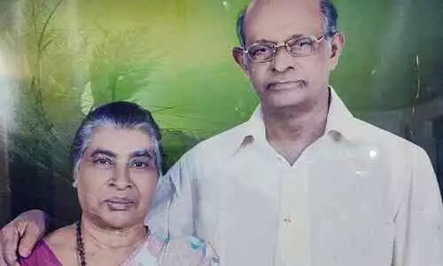 മണിക്കൂറുകളുടെ വ്യത്യാസത്തിൽ മരിച്ച വയോധിക ദമ്പതികളുടെ സംസ്കാരവും ഒന്നിച്ച്