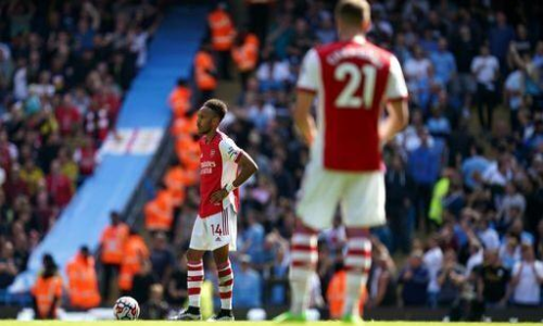 ബാൾ പൊസിഷൻ 19% മാത്രം; നാണക്കേടുമായി ആഴ്​സനൽ, തൂക്കിയടിച്ച്​ മാഞ്ചസ്റ്റർ സിറ്റി