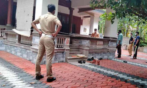 തോട്ടത്താംകണ്ടിയിൽ രണ്ടാം തവണയും വീടിനു നേരെ ബോംബേറ്