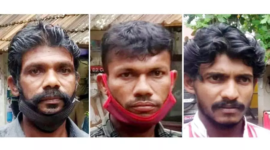 യു​വാ​വിൻെറ കൈ ​ത​ല്ലി​യൊ​ടി​ച്ച പ്ര​തി​ക​ൾ പി​ടി​യി​ൽ