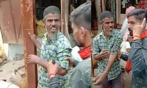 Muslim man forced to chant Jai Shri Ram in MPs Ujjain, 2 held