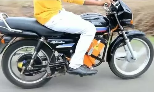 India’s first RTO approved electric conversion kit for motorcycles