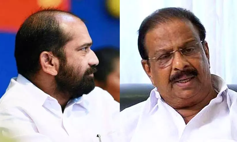 K Sudhakaran  anil akkara