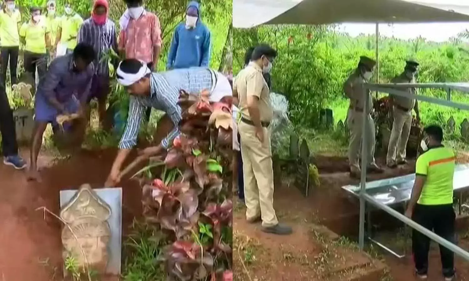 മരണത്തില് ദുരൂഹത: ഒരു മാസം മുമ്പ് ഖബറടക്കിയ മൃതദേഹം പുറത്തെടുത്ത് പോസ്റ്റുമോർട്ടം ചെയ്യുന്നു മരണത്തില് ദുരൂഹത: ഒരു മാസം മുമ്പ് ഖബറടക്കിയ മൃതദേഹം പുറത്തെടുത്ത് പോസ്റ്റുമോർട്ടം ചെയ്യുന്നു
