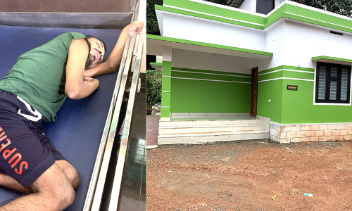 ത​ല​ചാ​യ്ക്കാ​നൊ​രി​ടം; ച​ല​ന​ശേ​ഷി ഇ​ല്ലാ​ത്ത അ​ൻ​ഷി​ദി​ന് കെ.​എം.​സി.​സി​യു​ടെ കാ​രു​ണ്യ ഭ​വ​ന​മൊ​രു​ങ്ങി