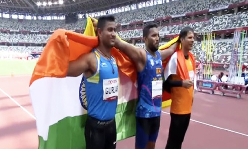 Yogesh Kathuniya, Devendra Jhajharia, Sundar Singh Yogesh Kathuniya, Devendra Jhajharia, Sundar Singh