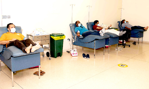 പ്രതീക്ഷ ഒമാൻ രക്തദാന ക്യാമ്പ് സംഘടിപ്പിച്ചു