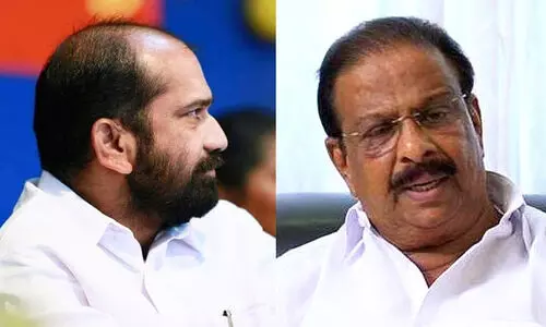 K Sudhakaran  anil akkara