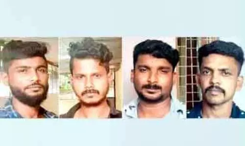 അക്രമിസംഘത്തെ പി​ടി​കൂ​ടു​ന്ന​തി​നി​ടെ എ​സ്.​ഐ​ക്ക് പ​രി​ക്ക്