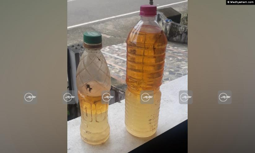 ഈ പമ്പിലെ ടാങ്കിൽ വെള്ളം കലർന്നു; പെട്രോൾ അടിച്ച വാഹനങ്ങൾ കട്ടപ്പുറത്തായി: പൊലീസ്​ പമ്പ്​ പൂട്ടിച്ചു