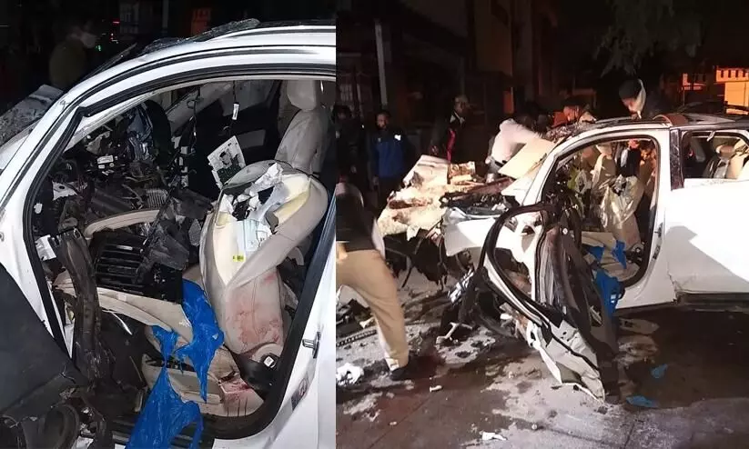 Bengaluru Car accident