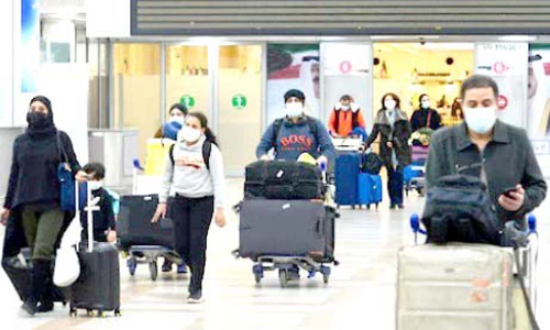 വിമാനത്താവള യാത്രക്കാരുടെ പരിധി 10,000 ആയി ഉയർത്തി