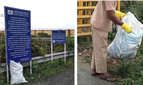 മാലിന്യം ചാക്കിലാക്കി നിരത്തുകളില്‍ തള്ളുന്ന സംഘങ്ങള്‍ വ്യാപകം