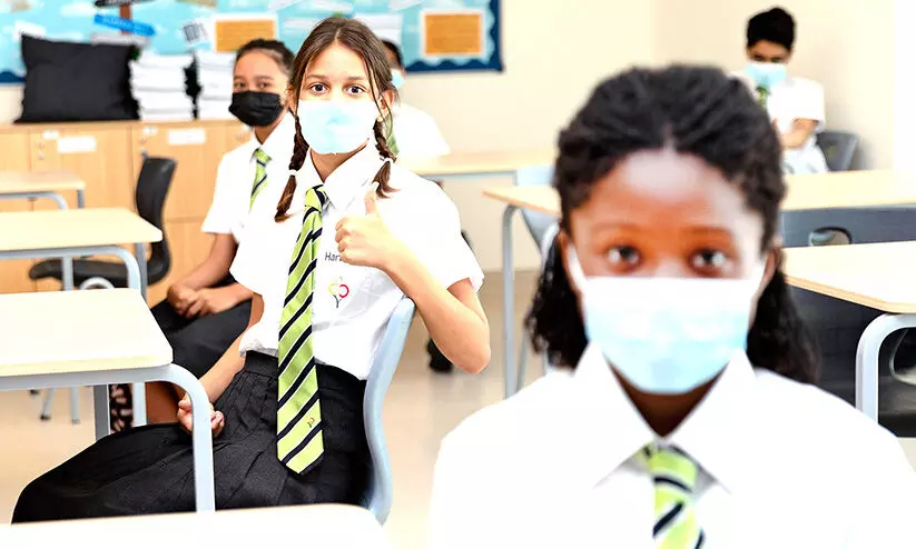 ദുബൈയിൽ സ്​കൂളുകളിലെ കോവിഡ്​ നിബന്ധനകളിൽ ഇളവ്​