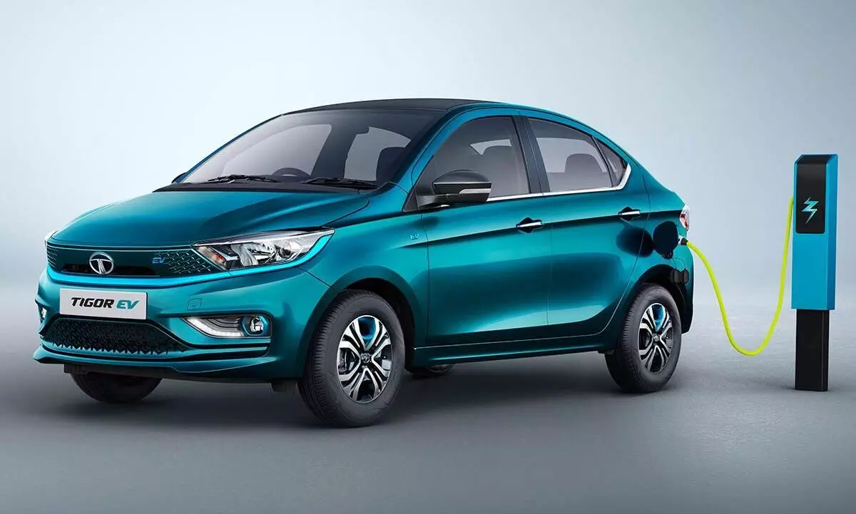 Tata Tigor EV has just gone on sale electric vehicle Tata Tigor EV has just gone on sale electric vehicle