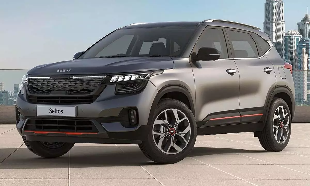Kia Seltos X Line launched at Rs 17.79 lakh dark edition