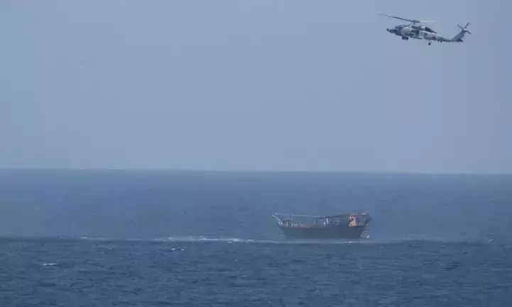 യു.എസ്​ സൈനിക ഹെലികോപ്​റ്റർ കടലിൽ തകർന്നുവീണു; വൈമാനികർക്കായി തിരച്ചിൽ