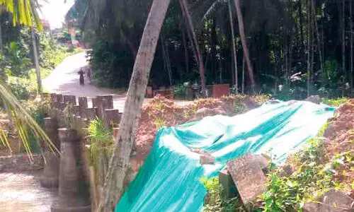 സത്രംകാവ് പാലം അറ്റകുറ്റപ്പണി തുടങ്ങിയില്ല;  സുരക്ഷിത യാത്ര അകലെ
