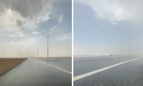 ഖ​ത്ത​റി​ൽ ചി​ല​യി​ട​ങ്ങ​ളി​ൽ മ​ഴ