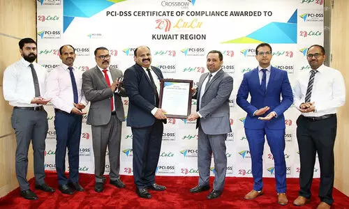 ഡേറ്റ സെക്യൂരിറ്റി: ലുലു ഹൈപ്പർ മാർക്കറ്റിന്​ പി.സി.​െഎ.ഡി.എസ്​.എസ്​ സർട്ടിഫിക്കേഷൻ