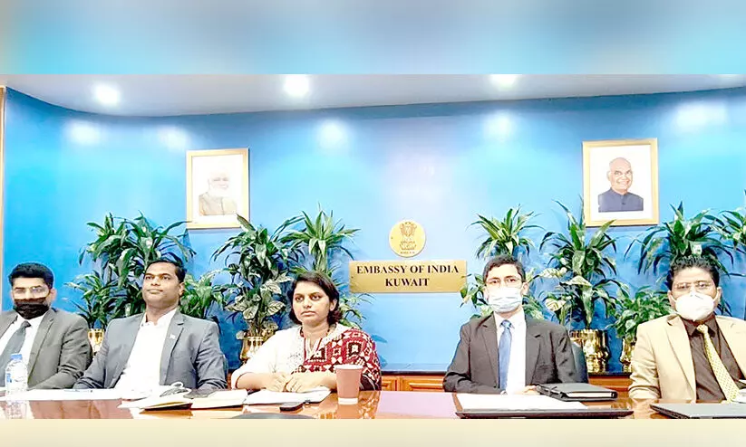 ഇന്ത്യ, കുവൈത്ത് ജോയൻറ് വർക്കിങ് ഗ്രൂപ് യോഗം ചേർന്നു ഇന്ത്യ, കുവൈത്ത് ജോയൻറ് വർക്കിങ് ഗ്രൂപ് യോഗം ചേർന്നു