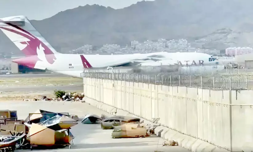 വിമാനത്താവളത്തിൻെറ പ്രവർത്തനം: ഖത്തർ സാങ്കേതിക സംഘം കാബൂളിൽ വിമാനത്താവളത്തിൻെറ പ്രവർത്തനം: ഖത്തർ സാങ്കേതിക സംഘം കാബൂളിൽ